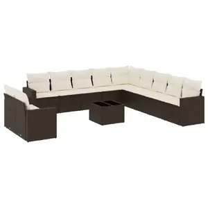 Набор уличной мебели VidaXL 3219193, 12 предметов для террасы и сада