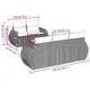 VidaXL 3253440 уличный комплект мебели Photo 3
