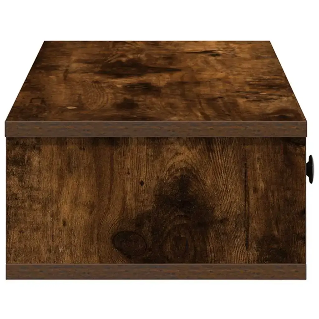 Shelf VidaXL 859954 Wood Oak Brown Photo 5