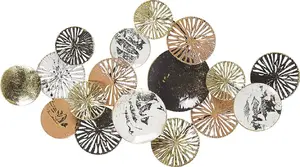 Wall Decoration Shumee OSMIUM gold-copper finish, decorative wall art