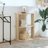 Bookcase VidaXL 860258 oak 600×300×800 mm Photo 3