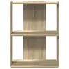 Bookcase VidaXL 860258 oak 600×300×800 mm Photo 4