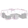 Набор садовой мебели VidaXL 3325880 Photo 3