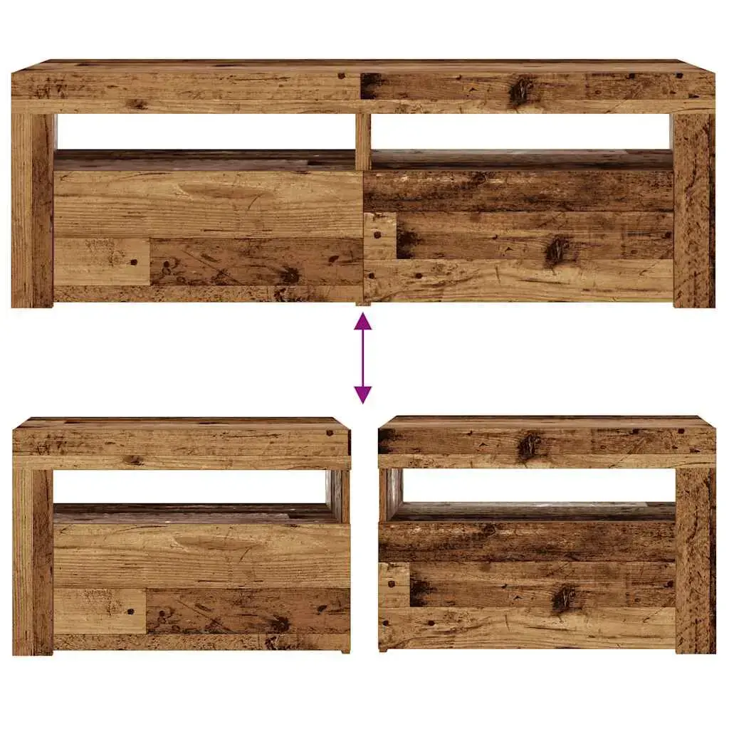 Тумбочка VidaXL 3329161 Wood Photo 11