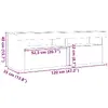 Тумбочка VidaXL 3329161 Wood Photo 14