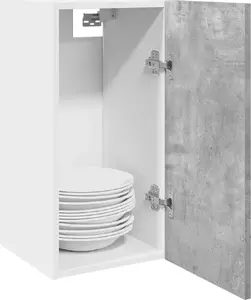 Настенная тумба VidaXL 30x31x60 см цвет бетонно-серый — VidaXL 856100