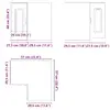 Кухонный/обеденный шкаф VidaXL 853621 Photo 11