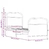 Каркас кровати VidaXL 4100274 Photo 9