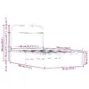 Каркас кровати VidaXL 4100299 Photo 9
