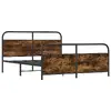 Каркас кровати VidaXL 3318642 дуб 206x207 см Photo 3