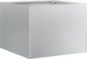Кашпо VidaXL из оцинкованной стали 40×40×30 см