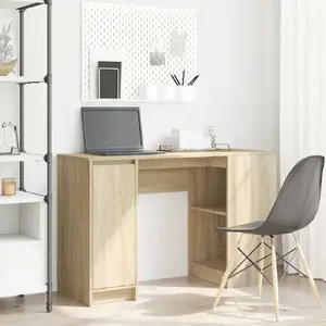 Desk VidaXL Dąb Sonoma 120 x 42 cm — compact wooden work desk