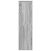 Bookcase VidaXL 860288 — wood, grey oak, 340×310×1120 mm Photo 5