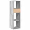 Bookcase VidaXL 860288 — wood, grey oak, 340×310×1120 mm Photo 6
