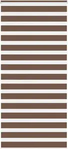 Roller Zebra Blind VidaXL, birch fabric, fabric width 105.9 cm, polyester