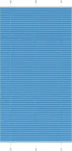 Pleated blind blue VidaXL 105 x 200 cm (fabric width 104.4 cm)
