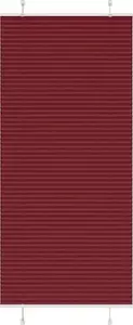 Pleated Roller Blind VidaXL 85x200 cm Fabric Width Burgundy Red