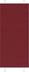 Pleated Window Blind VidaXL 90x200 cm Fabric Width Burgundy Red