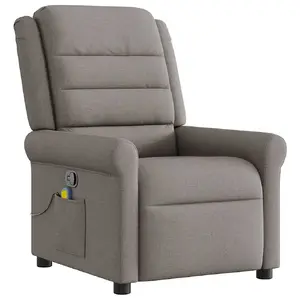 Кресло Accent VidaXL 4015653 — обивка ткань (тауп), наполнитель пенополиуретан, 73×91,5×102,5 см