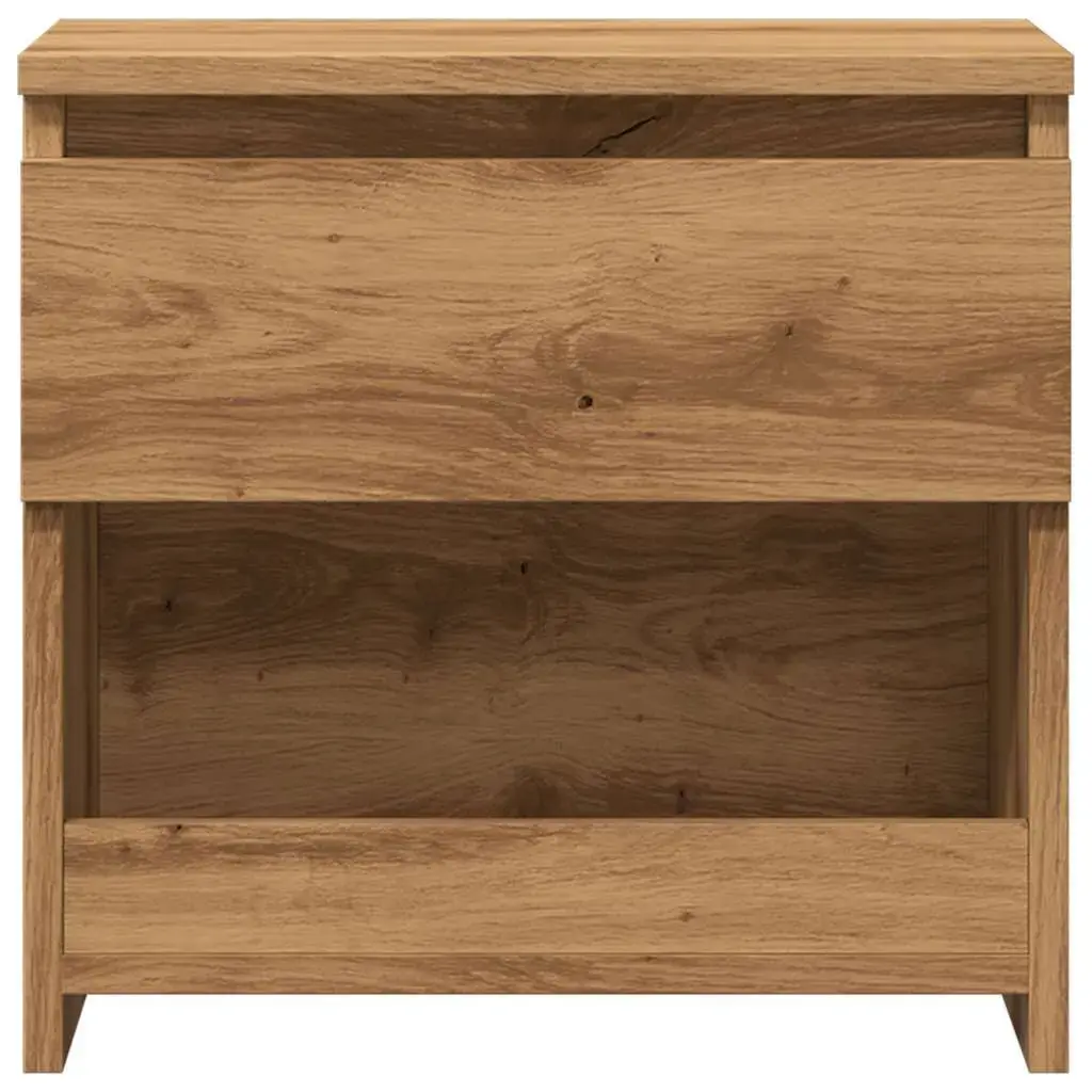 Nightstand VidaXL 856408 Oak 400×300×390 mm Photo 4