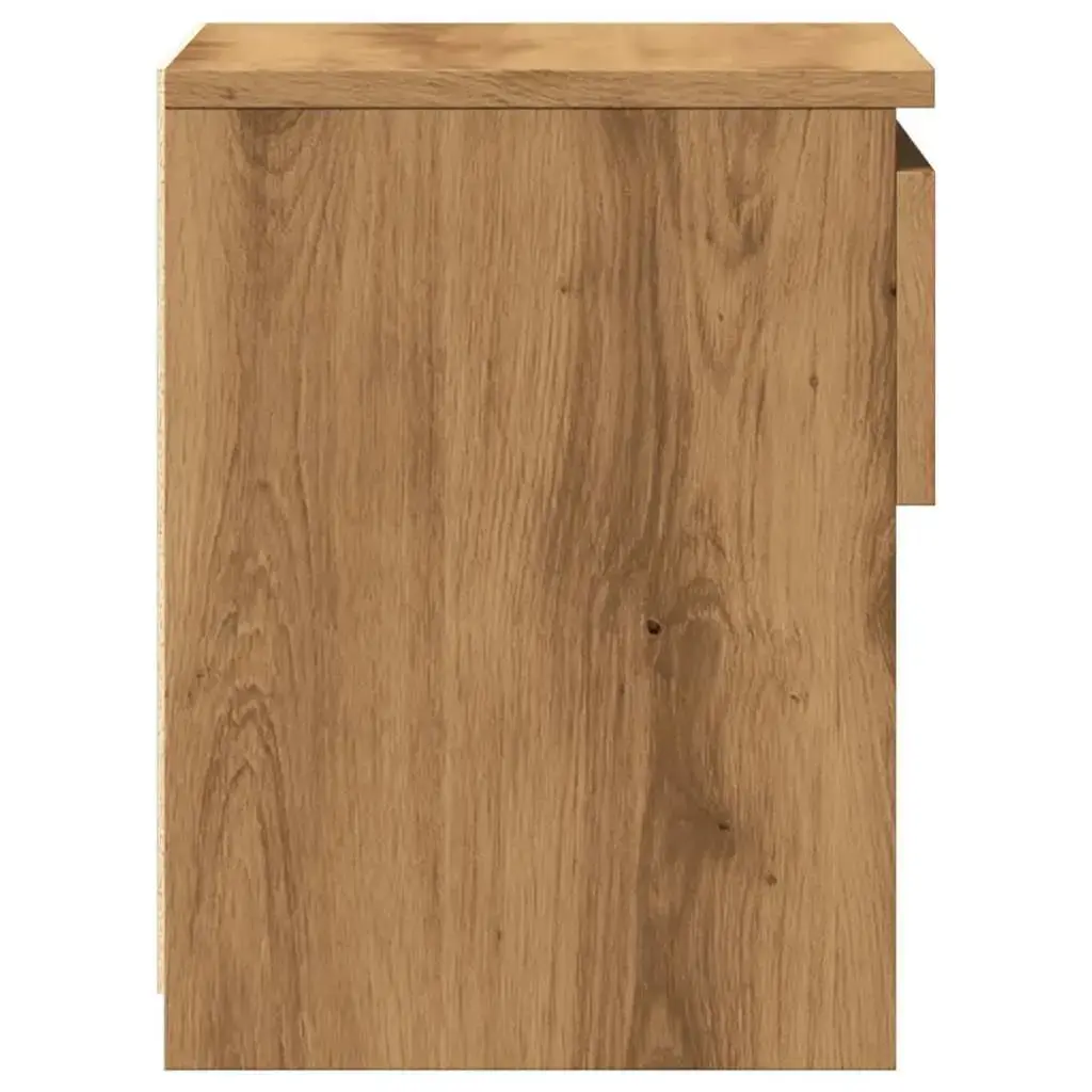 Nightstand VidaXL 856408 Oak 400×300×390 mm Photo 5