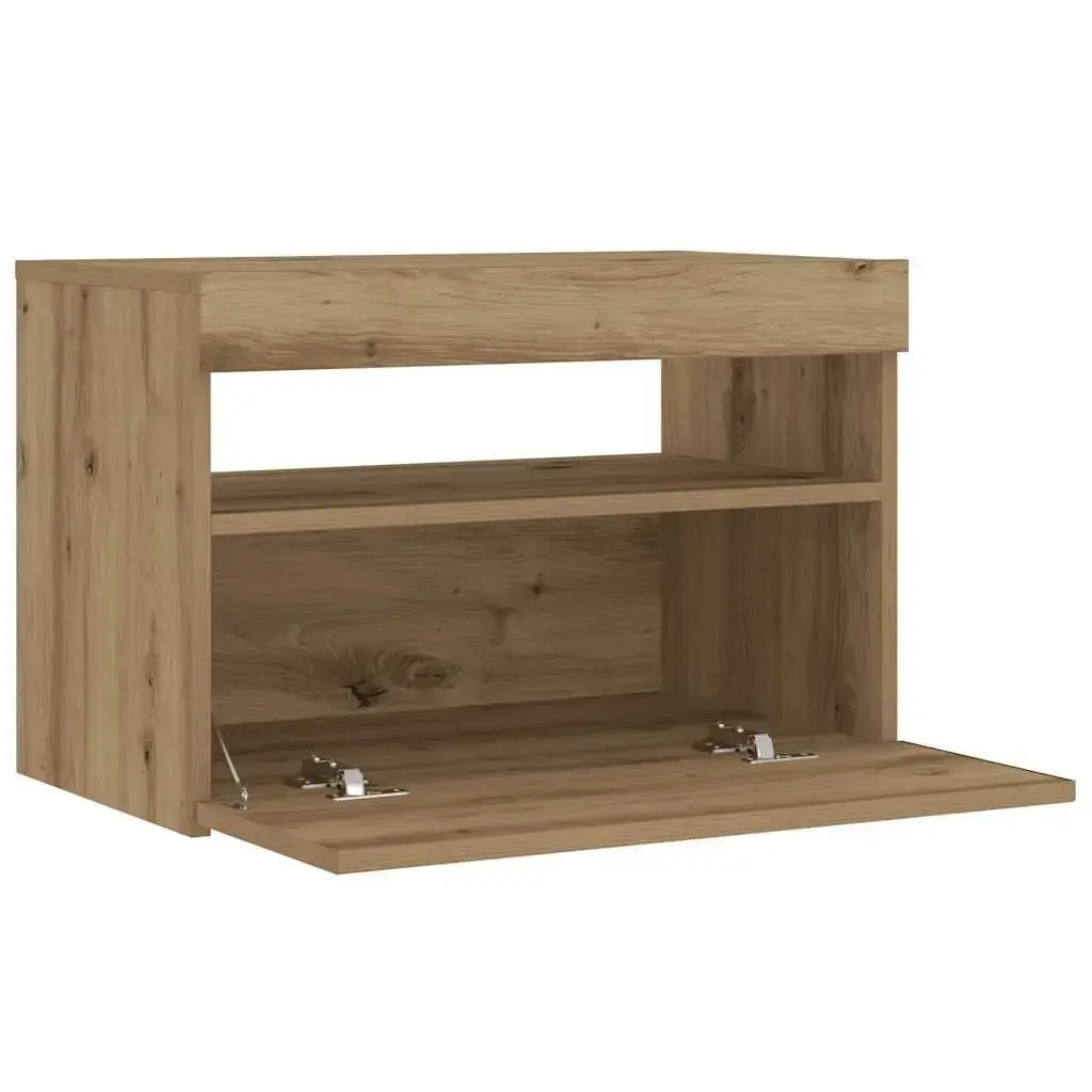 VidaXL тумбочка 3329176 дуб 600×350×400 мм Photo 10