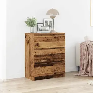 Skapis VidaXL 60x35x76 cm no pārstrādātas koksnes materiāla