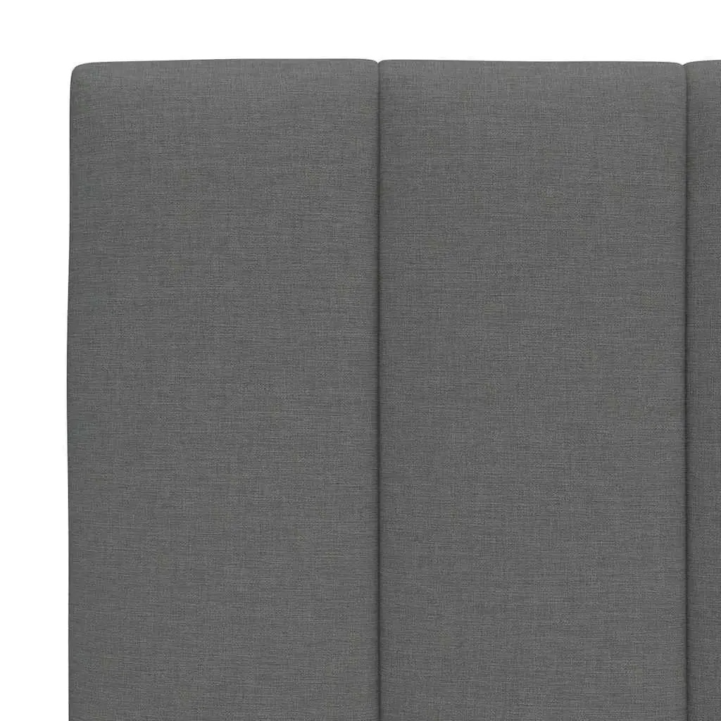 Gultas rāmis VidaXL 3310441 — 105x218 cm, pelēks Photo 11