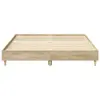 Каркас кровати VidaXL 3328710 дуб 153x203 см Photo 5