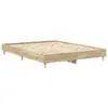 Каркас кровати VidaXL 3328710 дуб 153x203 см Photo 7