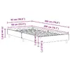 Каркас кровати VidaXL 861041 Photo 10