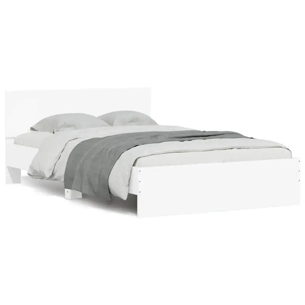 Bed frame VidaXL 3207616 white 125x2.03m Photo 2