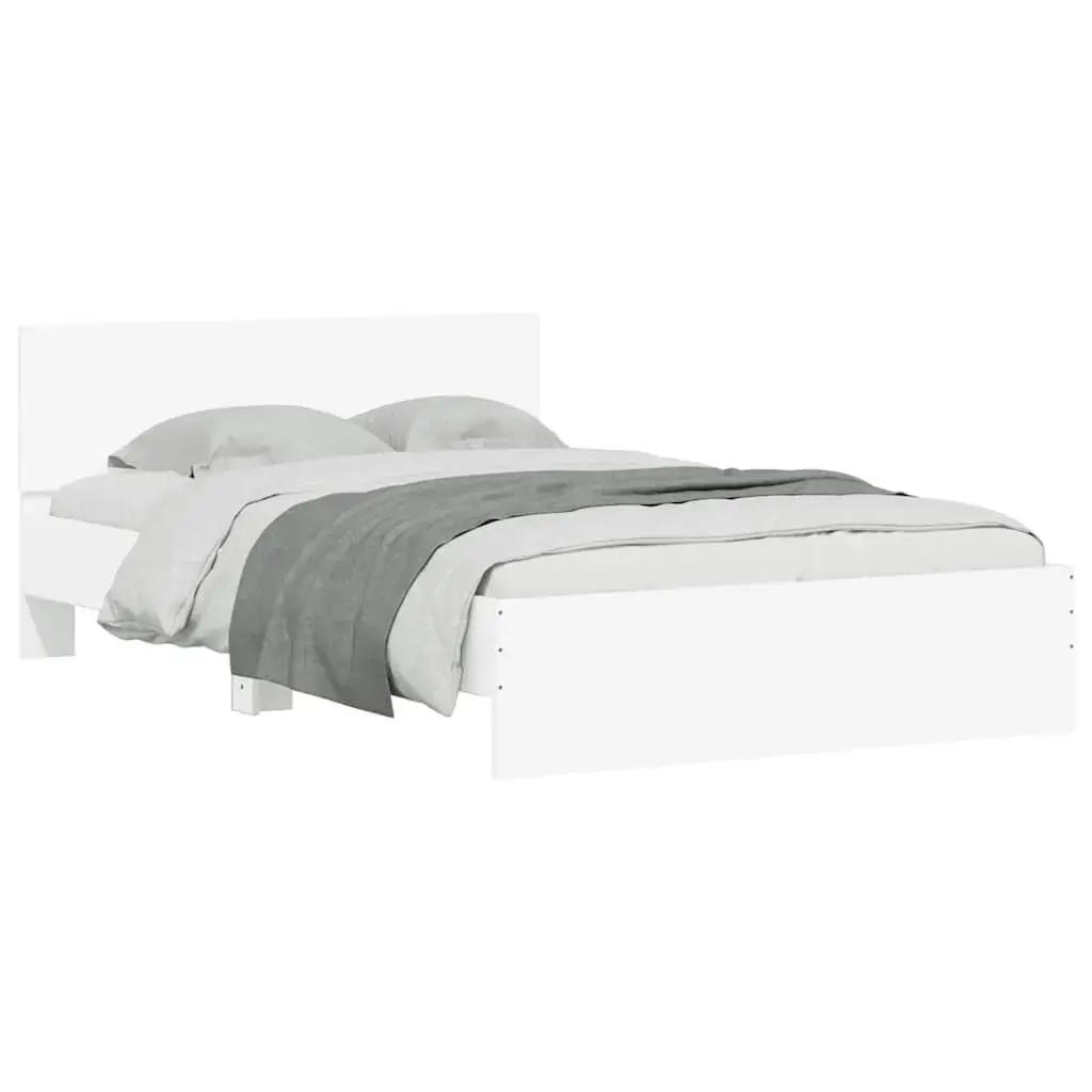 Bed frame VidaXL 3207616 white 125x2.03m Photo 5