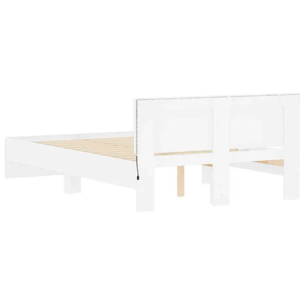 Bed frame VidaXL 3207616 white 125x2.03m Photo 9