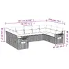 Уличный набор мебели VidaXL 3252950 Photo 3