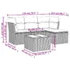 VidaXL 3217553 — 5 предметов уличной мебели Photo 3