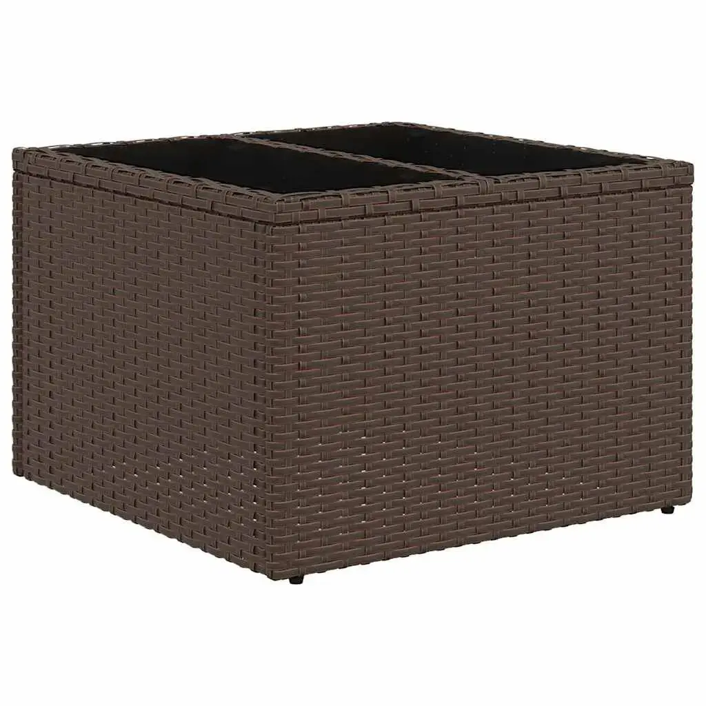 VidaXL скамья 3222542 ротанг с закалённым стеклом Photo 6