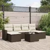 Уличная скамья VidaXL 3251670 ротанг стекло Photo 2
