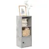 Bookcase VidaXL 860331, grey wooden 310×240×770 mm Photo 2