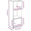 Bookcase VidaXL 860333 Photo 11