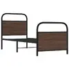 Bed frame VidaXL 3318661 — oak, 146×196×100 cm Photo 3