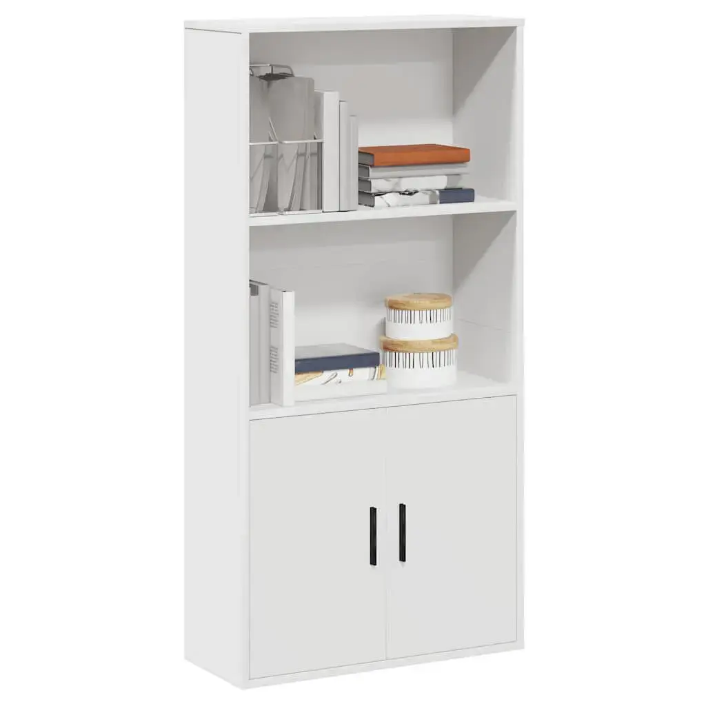 Bookcase VidaXL 860418 — white wood 600×240×1200 mm Photo 2