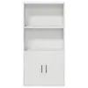 Bookcase VidaXL 860418 — white wood 600×240×1200 mm Photo 4
