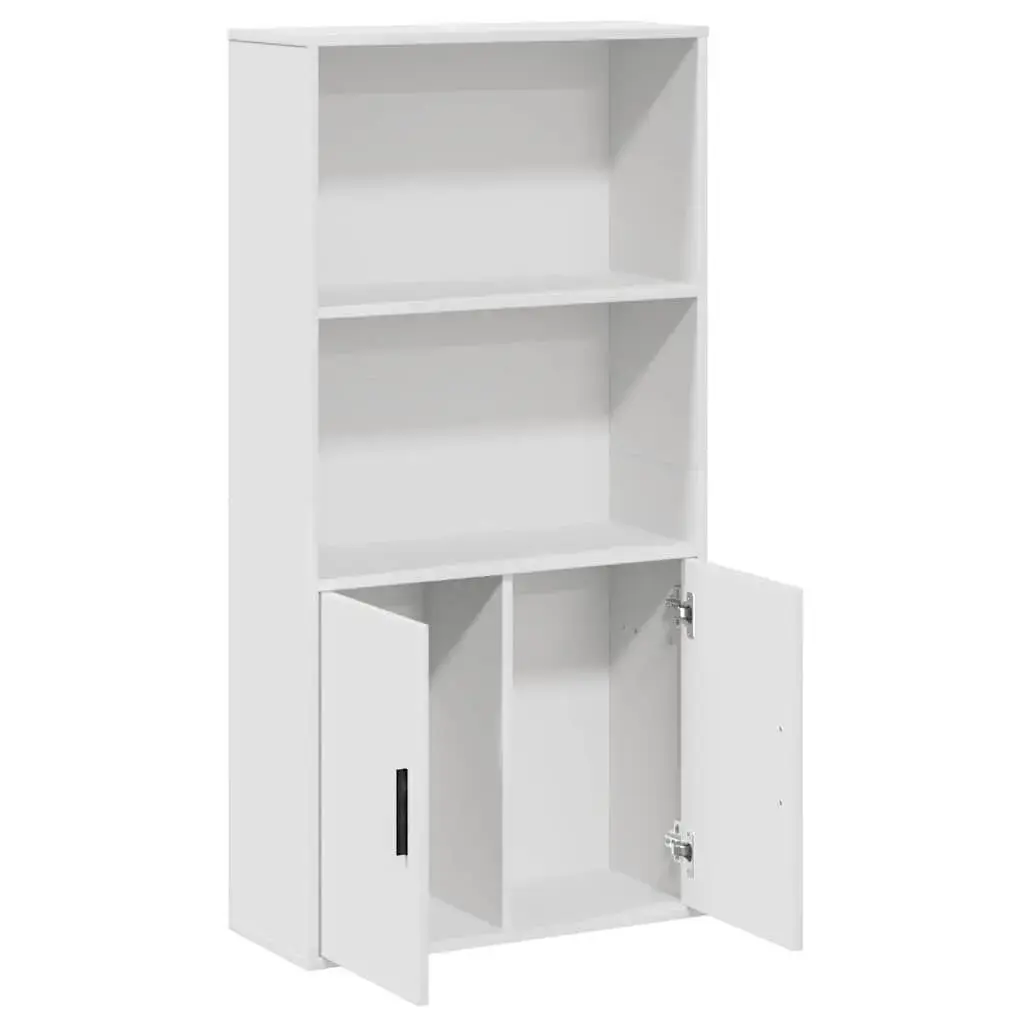 Bookcase VidaXL 860418 — white wood 600×240×1200 mm Photo 7