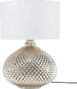 Table lamp Beliani MADON glass gold — model 78694