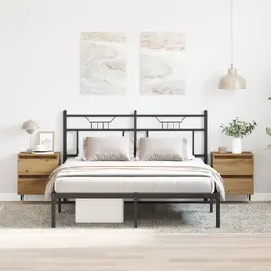Прикроватный стол VidaXL 863465 Дуб Artisan Инженерная древесина Компактный