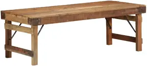 Журнальный стол VidaXL модель 4019620 массив дерева 110 x 55 x 40 см