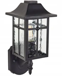 Wall light Beliani ALATA — outdoor wall lamp, black
