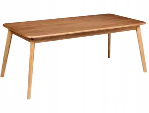 Ēdamistabas galds Beliani KEHO tumšs ozols 200 x 90 cm