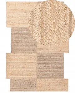 Rug Beliani SANGLI Beige 160 x 230 cm Jute